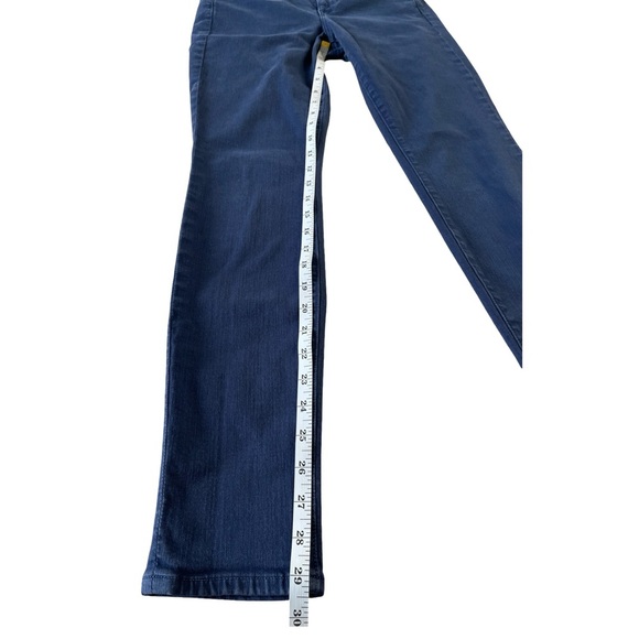 VINCE Skinny Jeans Blue Marine Wash Low Mid Rise Stretch Riley Legging - Size 28 - Picture 7 of 11